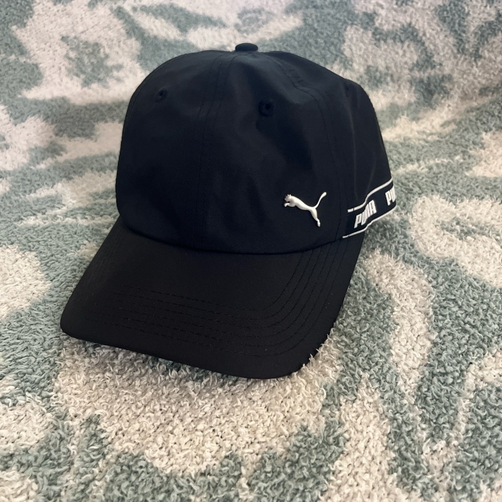 Puma Classic Black Cap with Logo